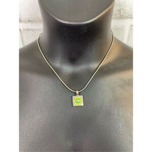Lia Sophia Flowerplay 15+3" Necklace Silvertone